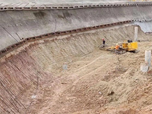 汪清基坑边坡加固